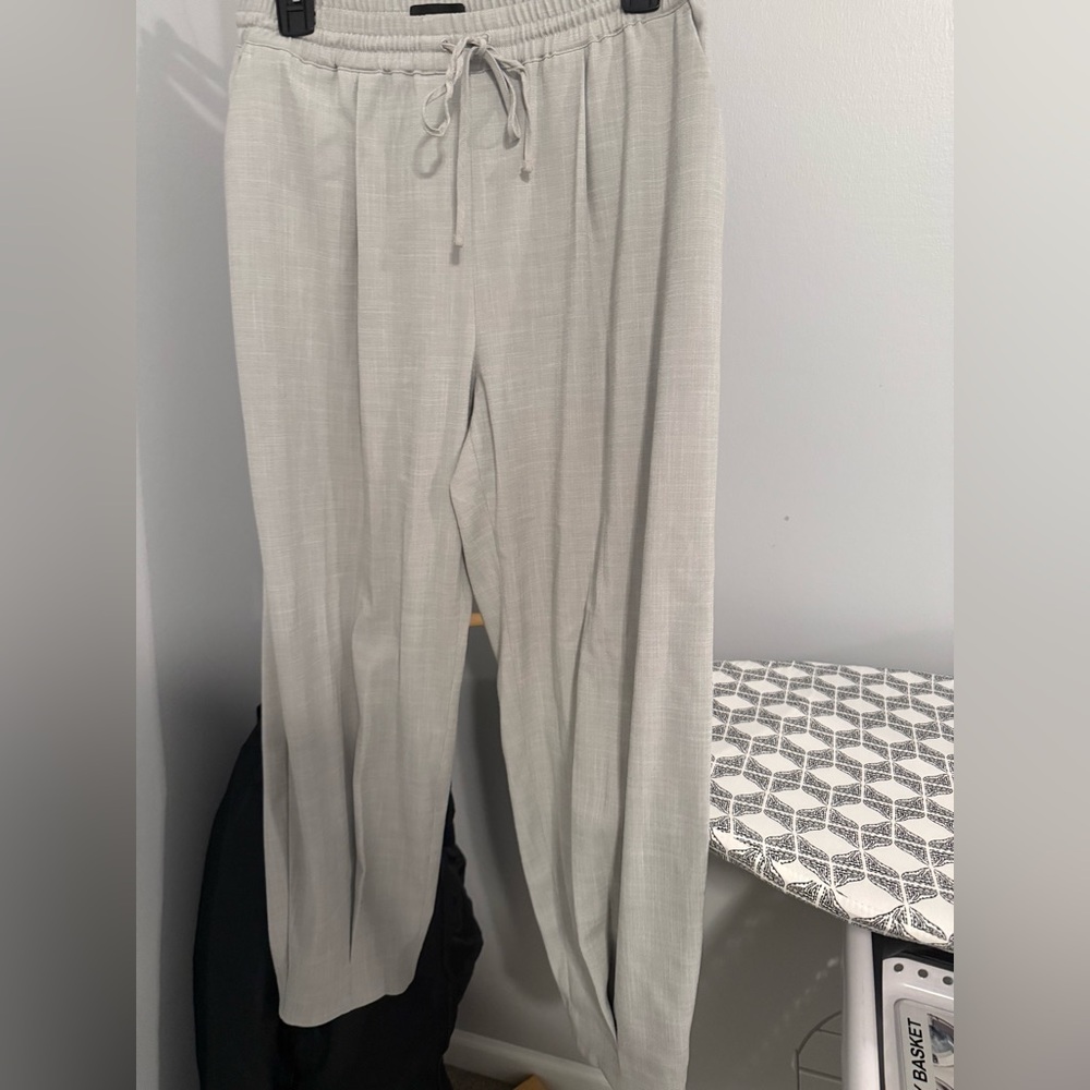 Express Light Gray Casual Pants